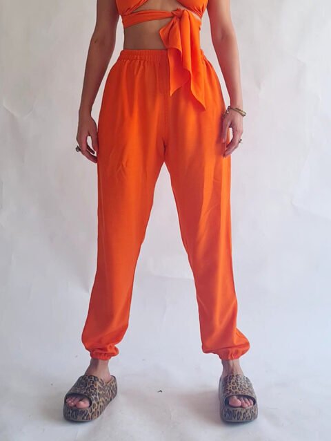 CALÇA MARIA JOÃO LARANJA