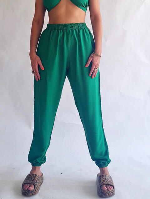 CALÇA MARIA JOÃO VERDE BANDEIRA