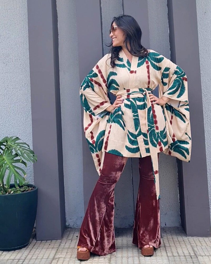 KIMONO TOSHIKO CURTO SOSSEGO - Imagem 2