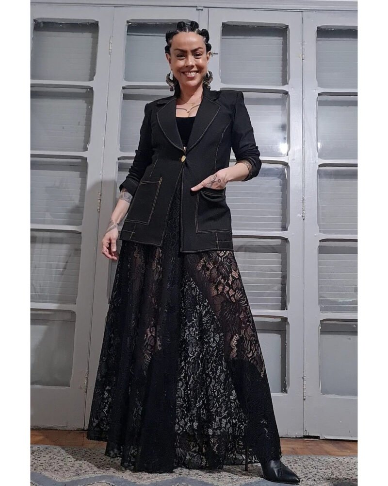 BLAZER LAURYN BLACK JEANS - Imagem 6