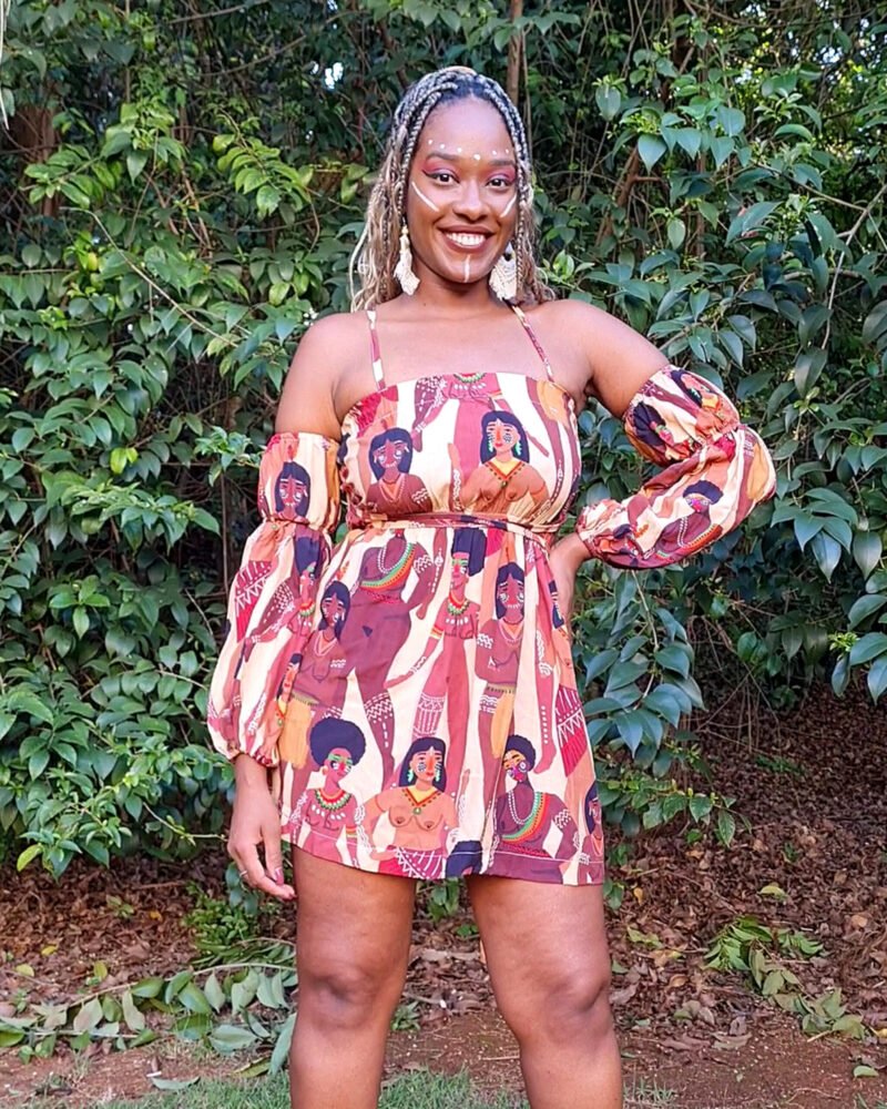 VESTIDO SARA CURTO MESTIÇA - Imagem 4