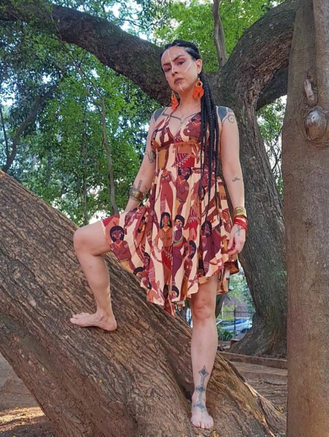 VESTIDO GAL CURTO MESTIÇA