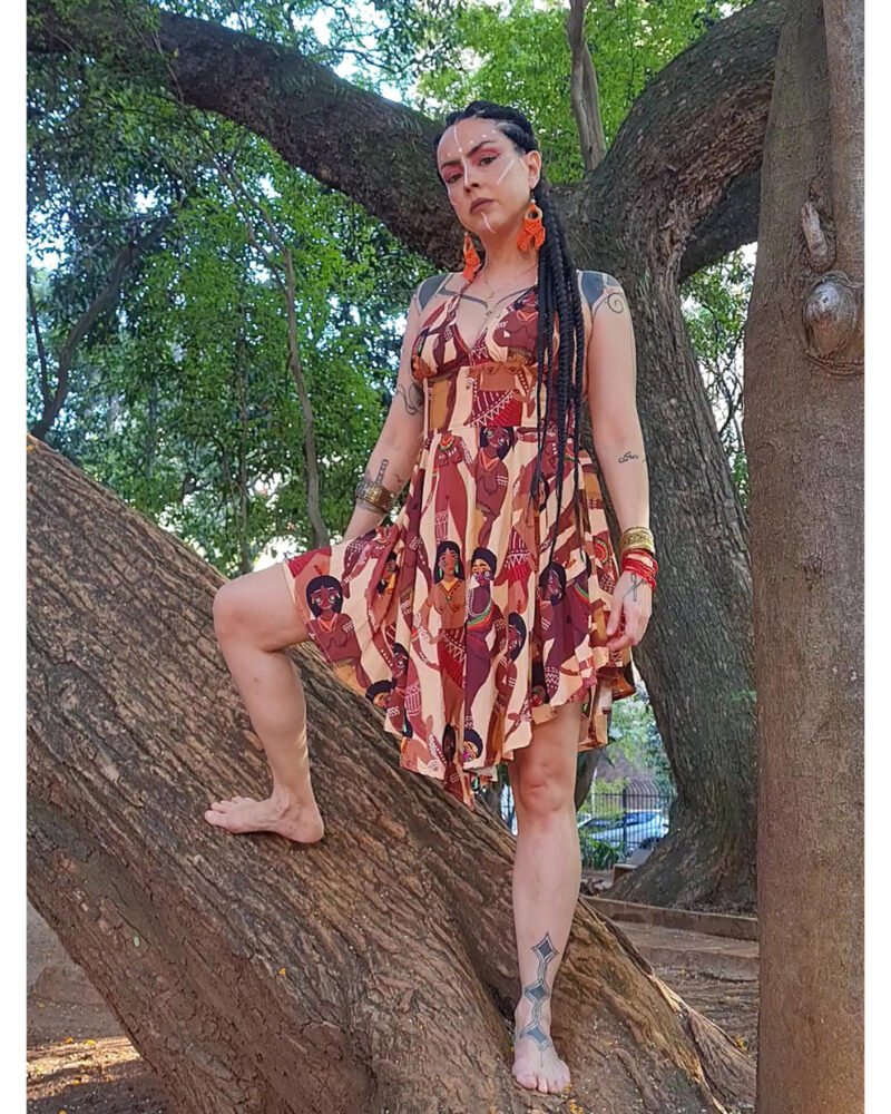 VESTIDO GAL CURTO MESTIÇA