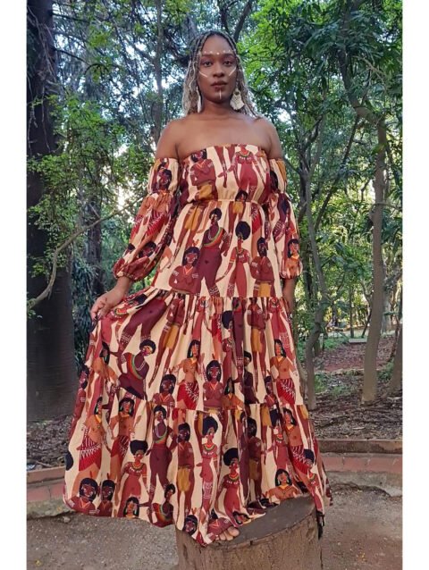 VESTIDO SARA LONGO MESTIÇA