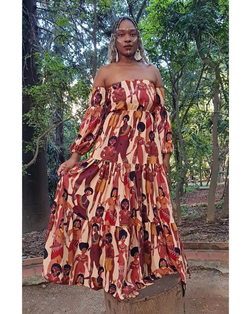VESTIDO SARA LONGO MESTIÇA