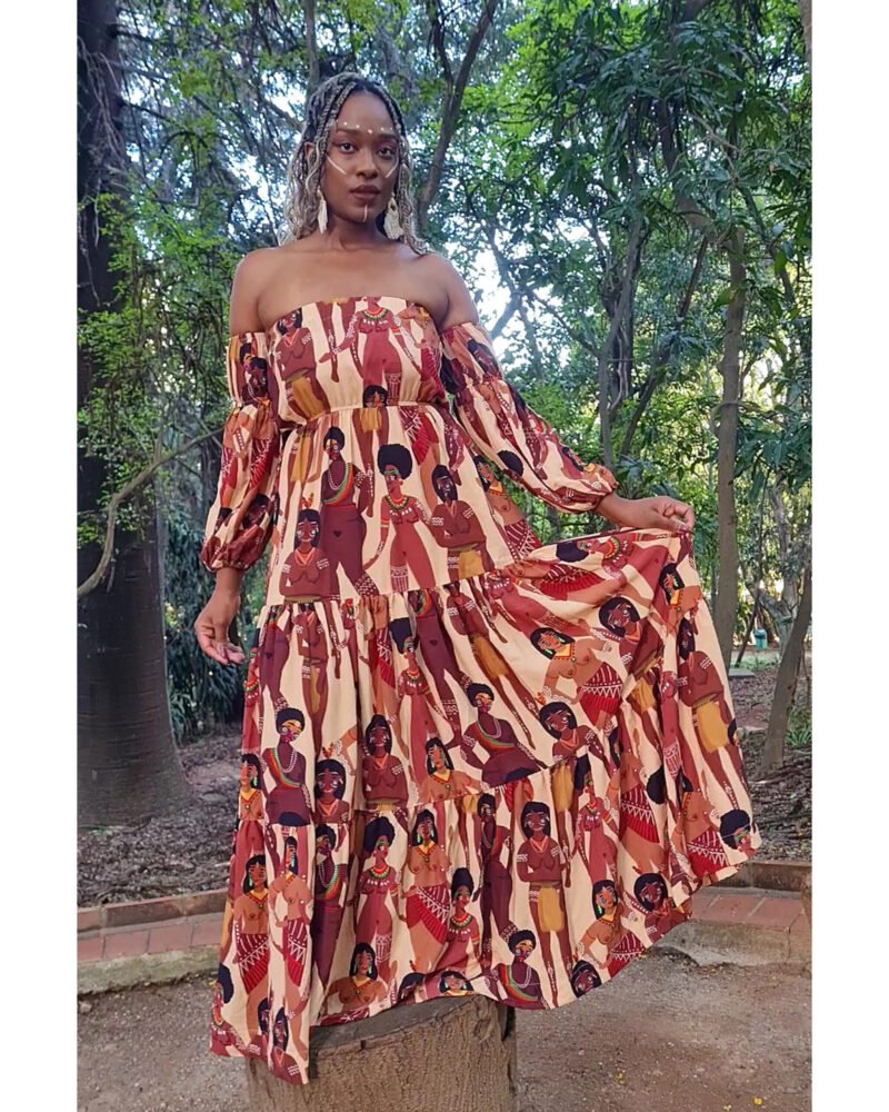 VESTIDO SARA LONGO MESTIÇA - Imagem 2