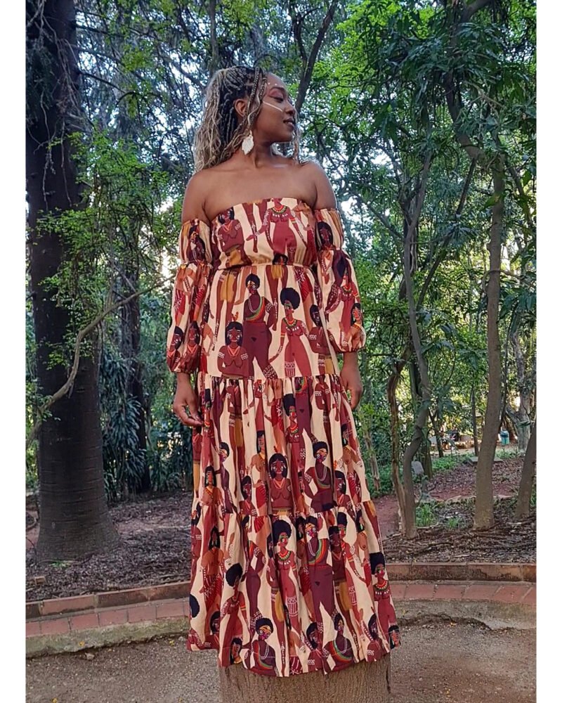 VESTIDO SARA LONGO MESTIÇA - Imagem 3