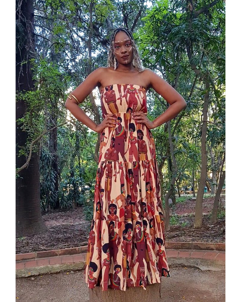 VESTIDO SARA LONGO MESTIÇA - Imagem 5