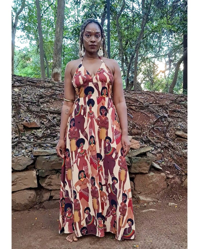 VESTIDO GAL LONGO MESTIÇA - Imagem 4