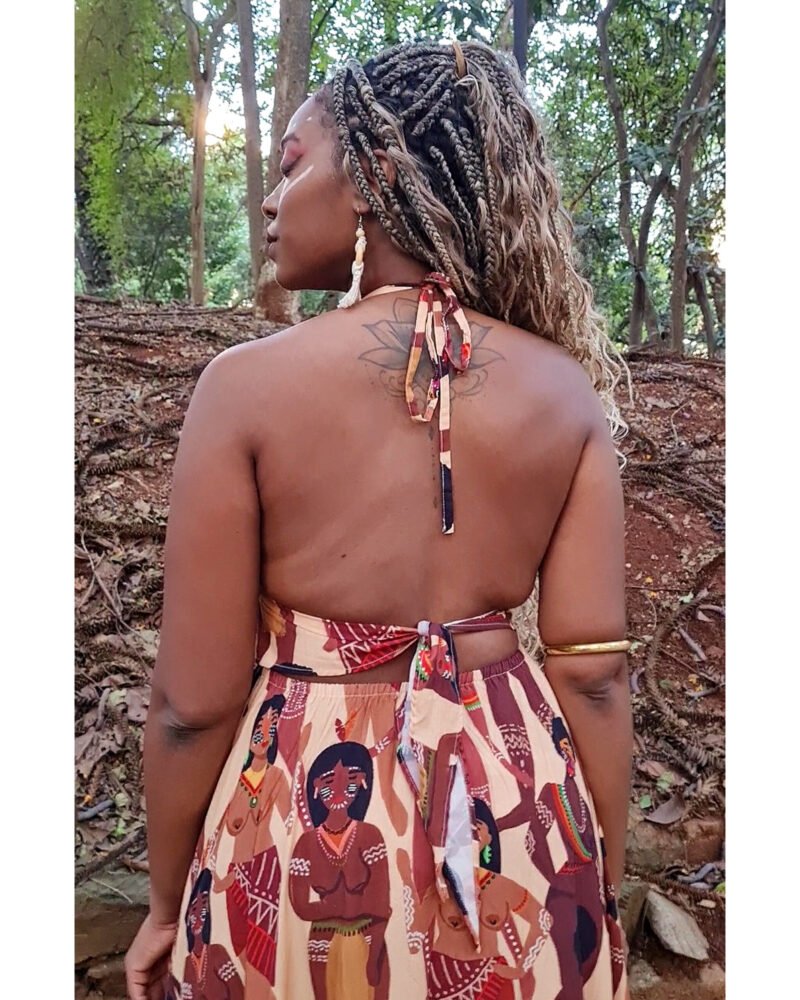 VESTIDO GAL LONGO MESTIÇA - Imagem 3