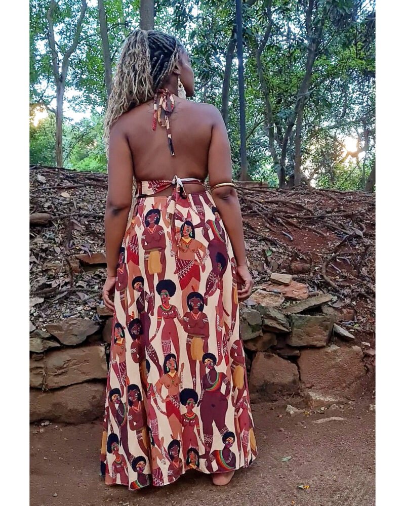 VESTIDO GAL LONGO MESTIÇA - Imagem 2