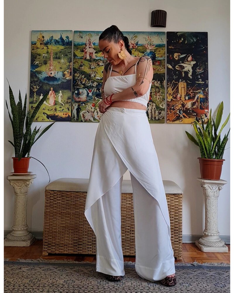 CALÇA TROFFEA OFF WHITE - Imagem 10
