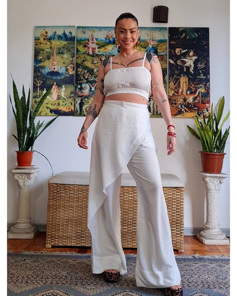 CALÇA TROFFEA OFF WHITE - Imagem 6
