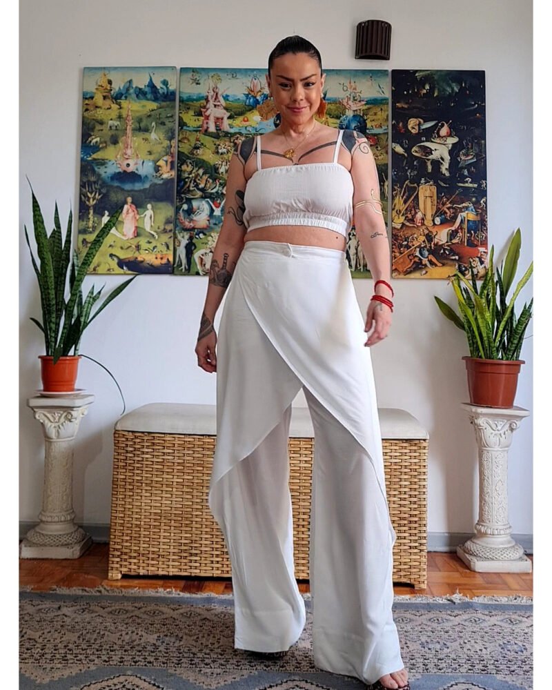 CALÇA TROFFEA OFF WHITE - Imagem 5