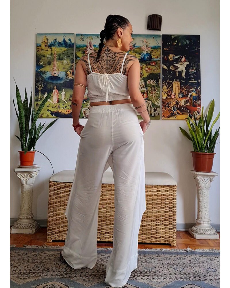 CALÇA TROFFEA OFF WHITE - Imagem 4