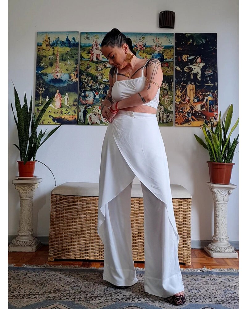 CALÇA TROFFEA OFF WHITE - Imagem 2