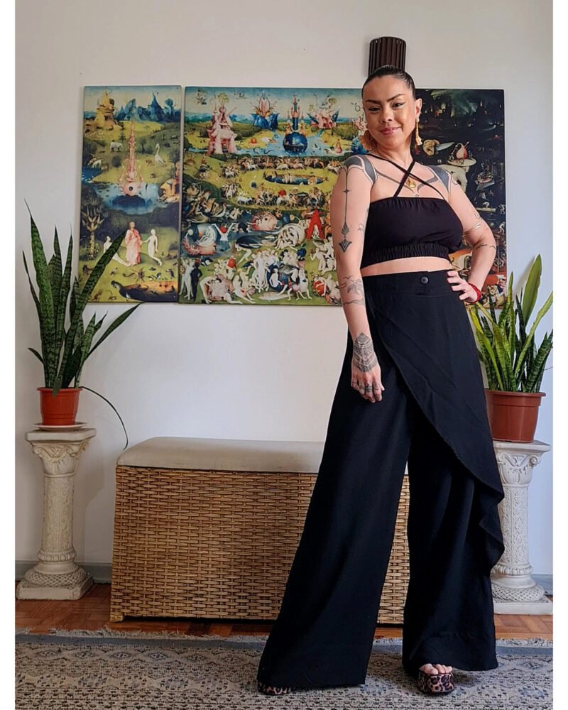 CALÇA TROFFEA PRETA - Imagem 5