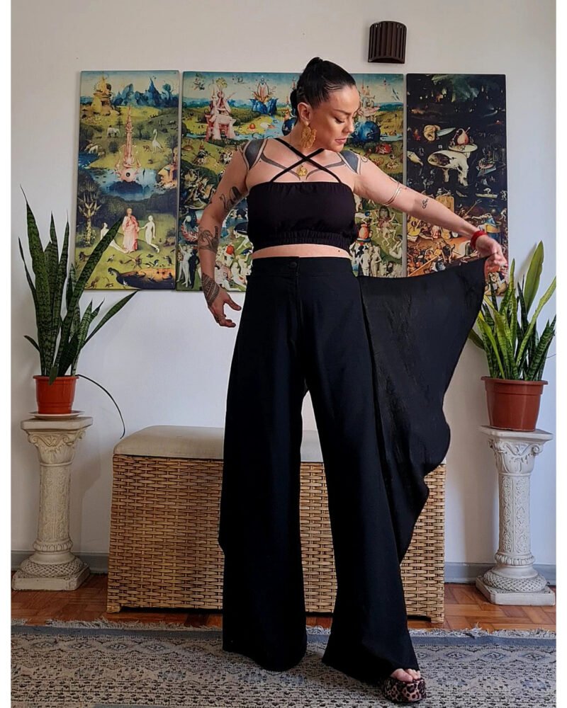CALÇA TROFFEA PRETA - Imagem 3