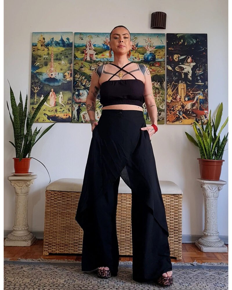 CALÇA TROFFEA PRETA - Imagem 6