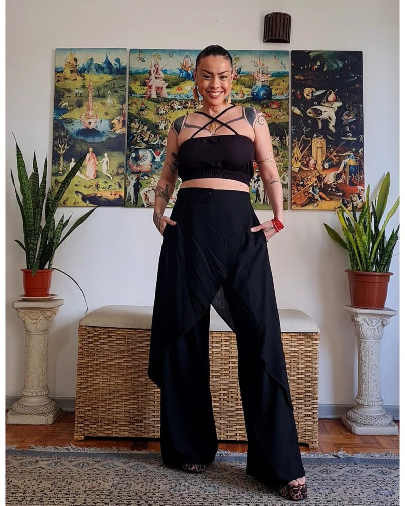 CALÇA TROFFEA PRETA - Imagem 9