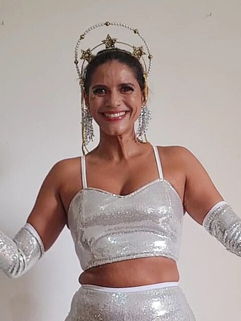TOP CORSET PAETÊ PRATA