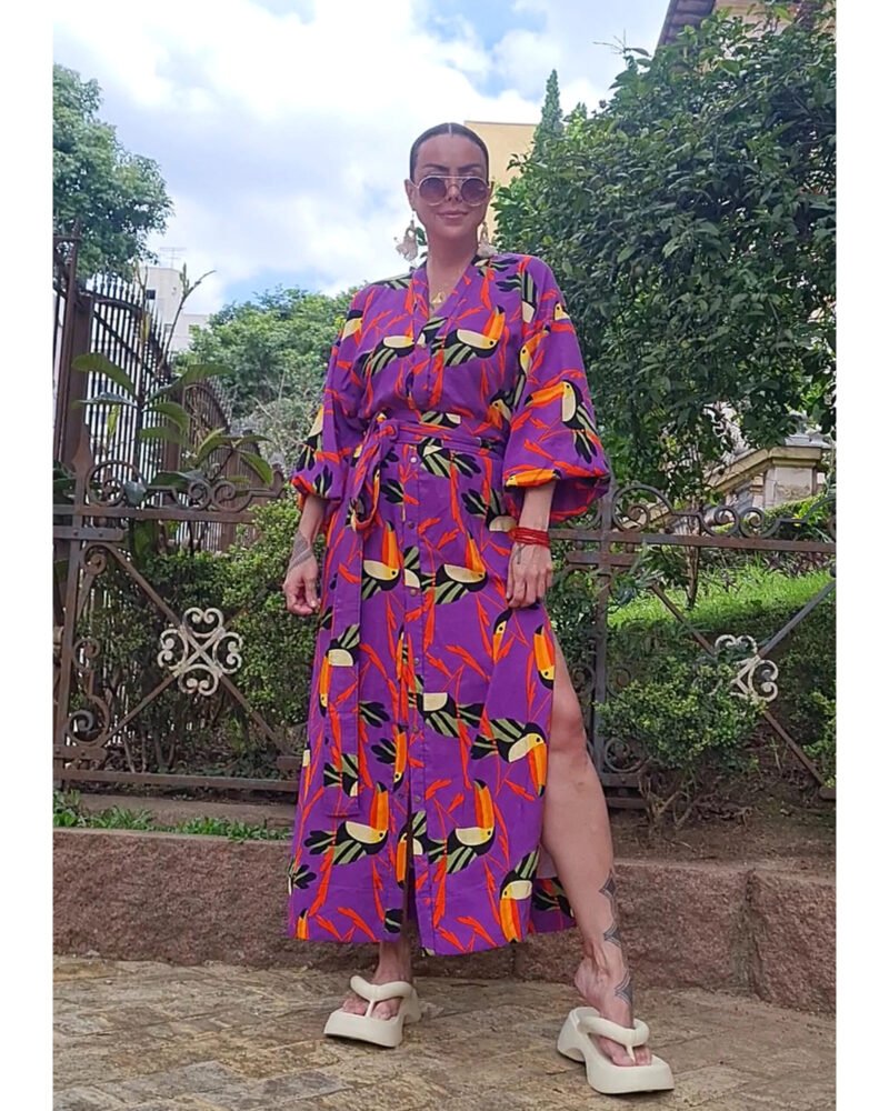 KIMONO LILITH LONGO TUCANOS - Imagem 2