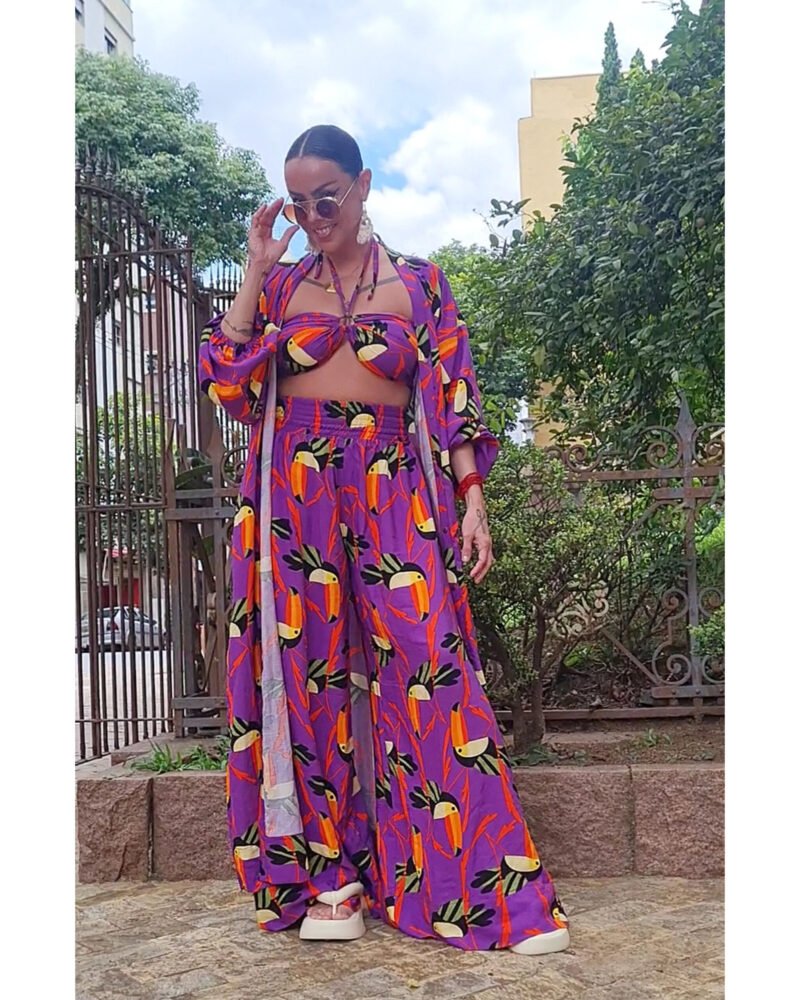 KIMONO LILITH LONGO TUCANOS - Imagem 10