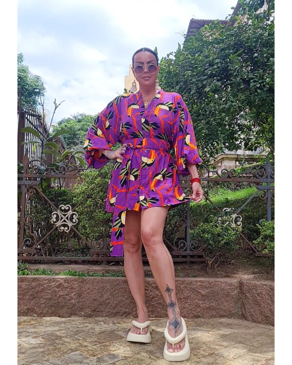 KIMONO LILITH CURTO TUCANOS - Imagem 5