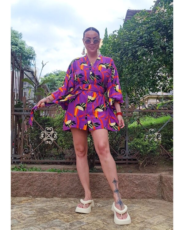 KIMONO LILITH CURTO TUCANOS - Imagem 6