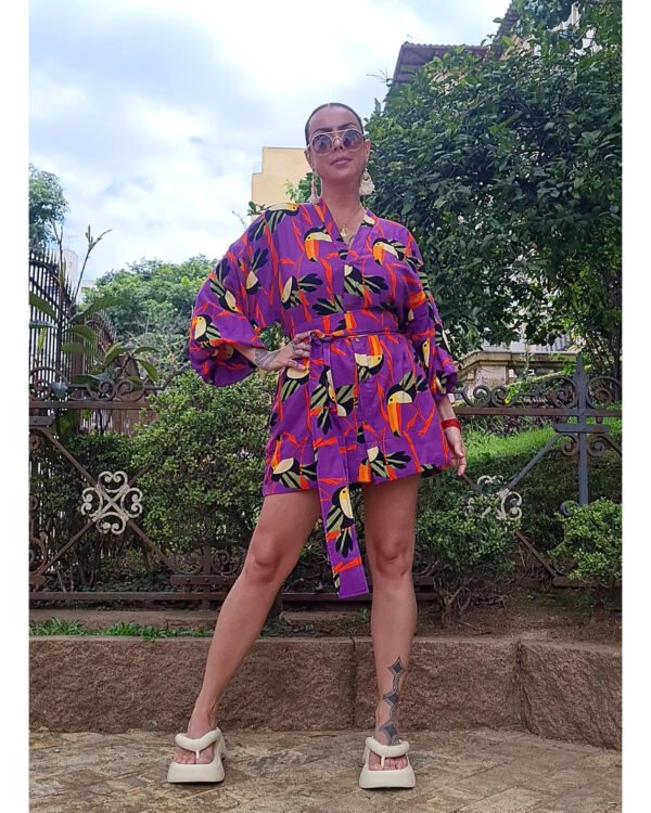 KIMONO LILITH CURTO TUCANOS - Imagem 7
