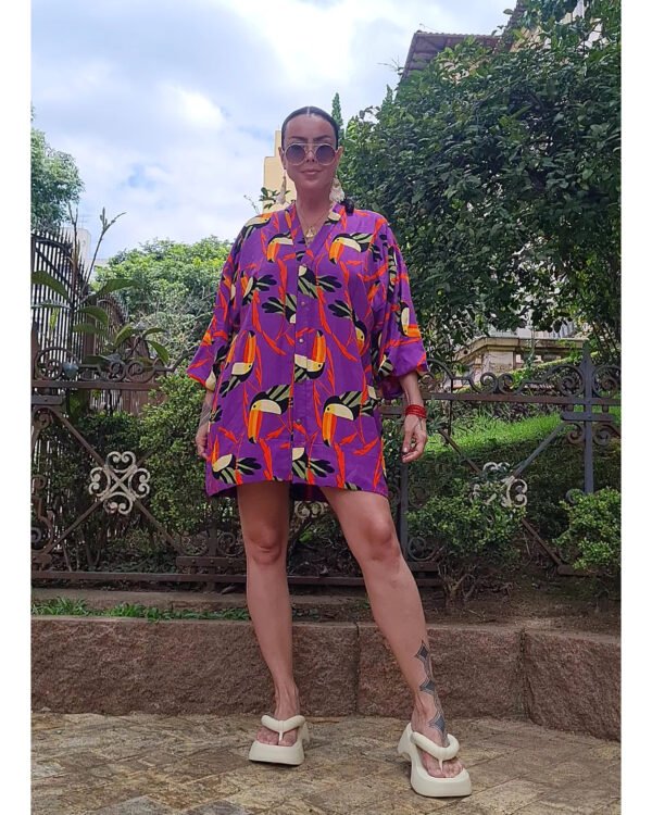 KIMONO LILITH CURTO TUCANOS - Imagem 9