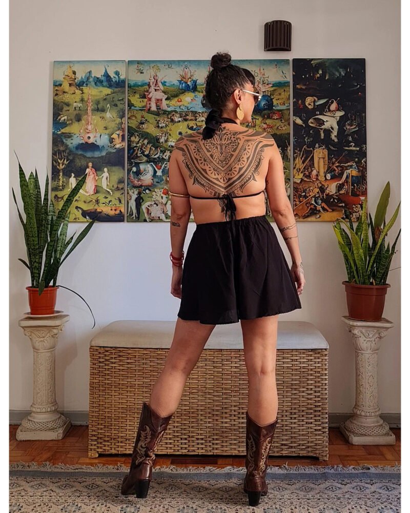 VESTIDO CHER CURTO PRETO - Imagem 10