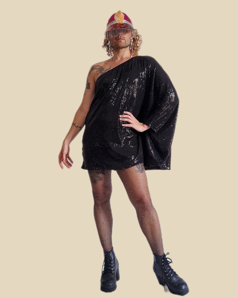 BATA ASSUCENA PAETÊ PRETO - Imagem 7