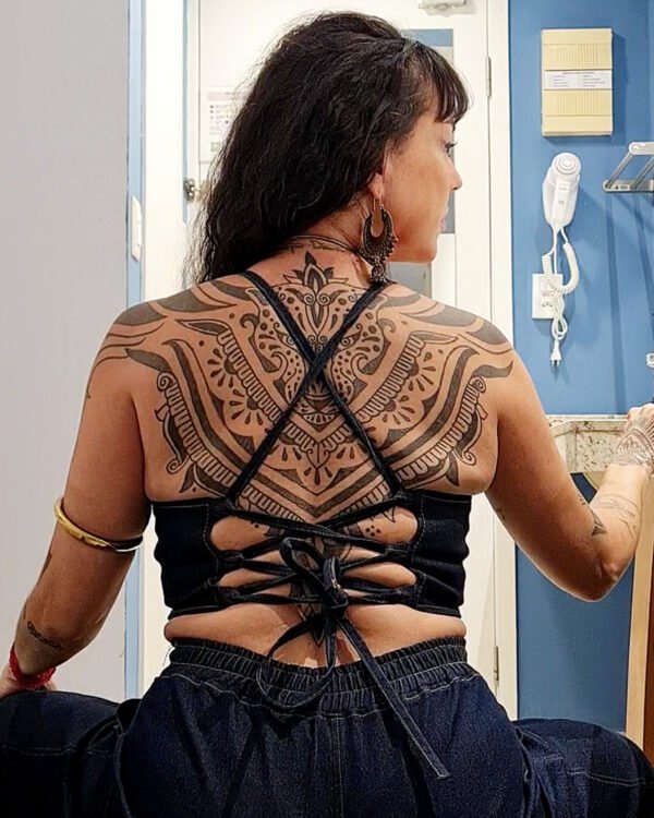 TOP CORSET JEANS - Imagem 3