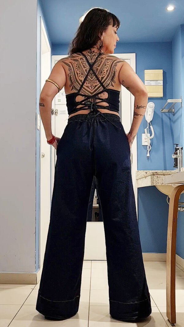 TOP CORSET JEANS - Imagem 6