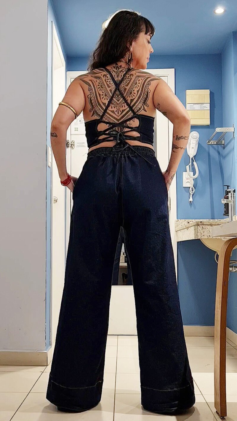 TOP CORSET JEANS - Imagem 6