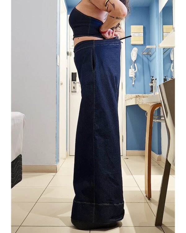 CALÇA ALFAIATARIA JEANS - Imagem 5