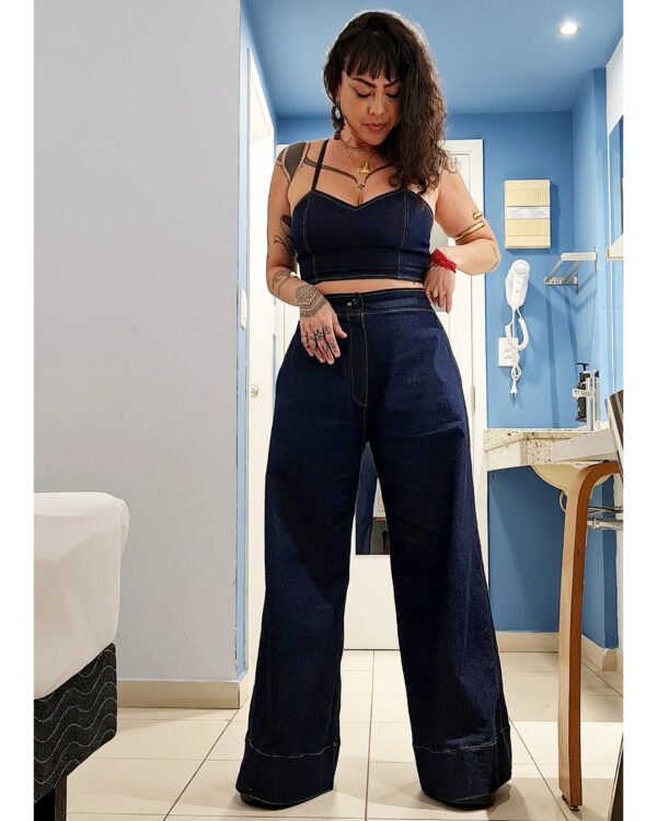 CALÇA ALFAIATARIA JEANS - Imagem 8