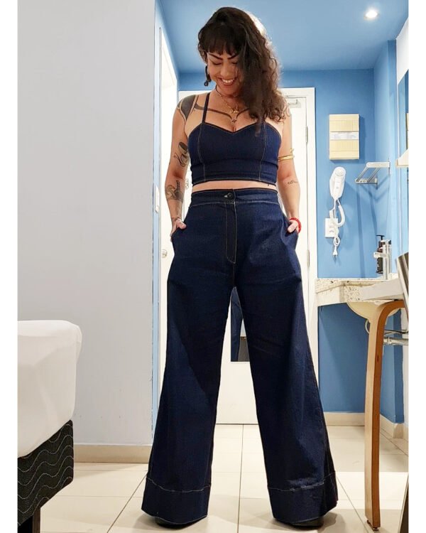 CALÇA ALFAIATARIA JEANS - Imagem 7
