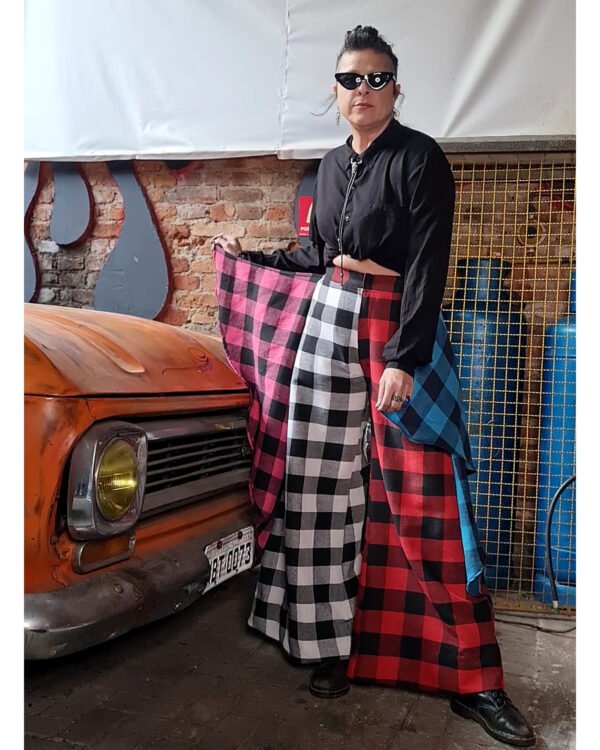 CALÇA TROFFEA MIX FLANELAS XADREZ - Imagem 4