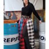 SAIA JASMIM MIX FLANELAS XADREZ - Imagem 4
