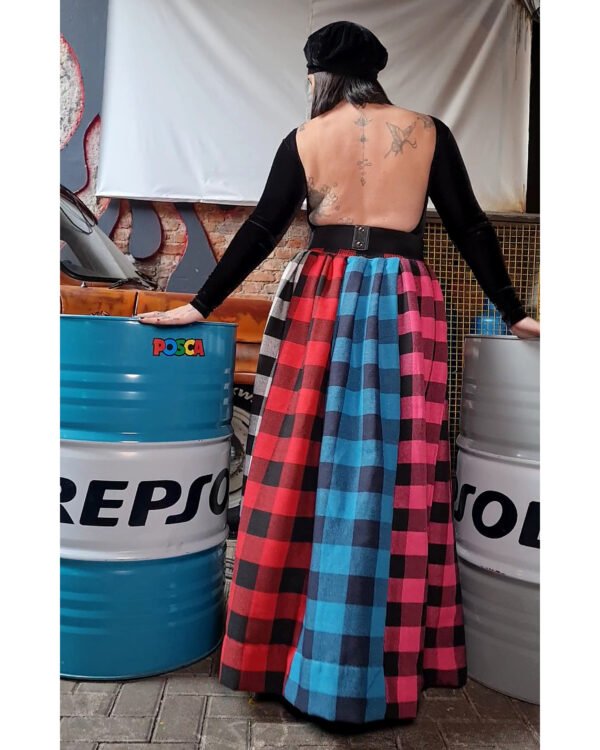 SAIA JASMIM MIX FLANELAS XADREZ - Imagem 5