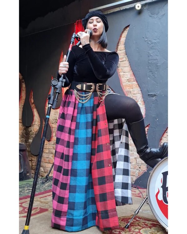 SAIA JASMIM MIX FLANELAS XADREZ