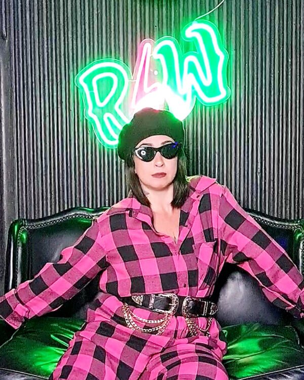 CAMISA MARIA JOÃO MANGA LONGA FLANELA XADREZ PINK E PRETO - Imagem 3