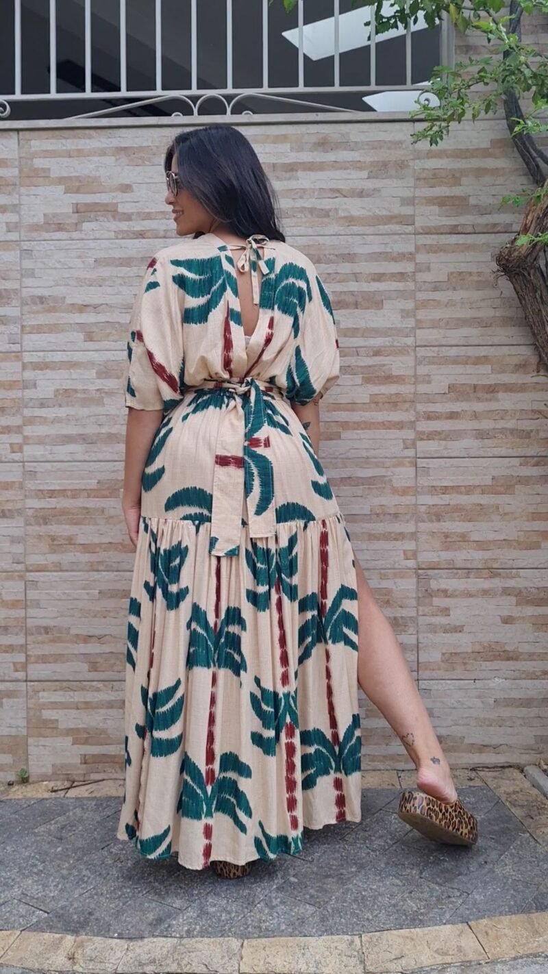 VESTIDO FÊNIX LONGO SOSSEGO - Imagem 3