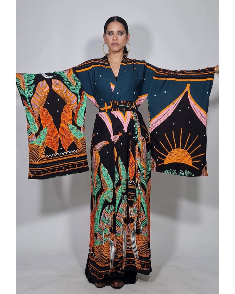 KIMONO TOSHIKO LONGO AURORA