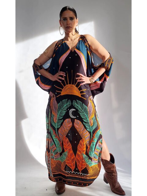 KAFTAN VIOLA AURORA
