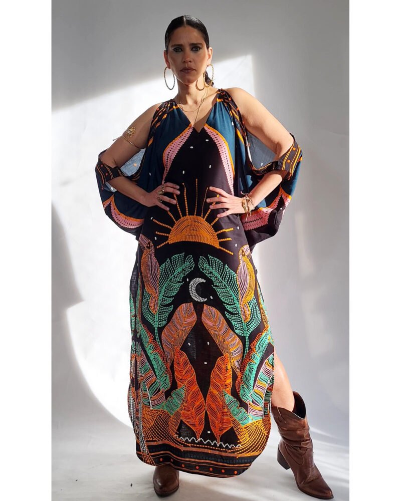 KAFTAN VIOLA AURORA