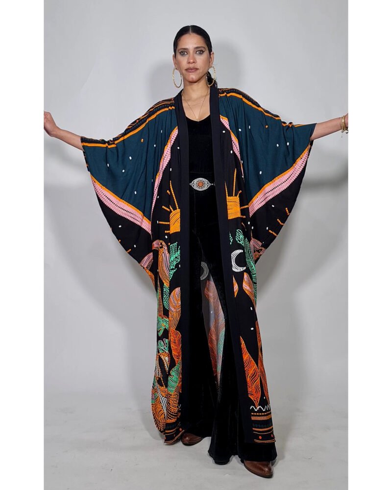 KIMONO FÊNIX LONGO AURORA - Imagem 2