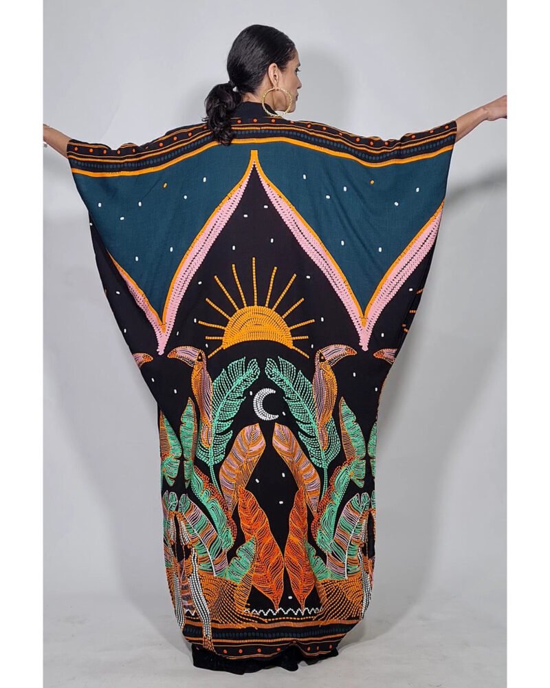 KIMONO FÊNIX LONGO AURORA - Imagem 3